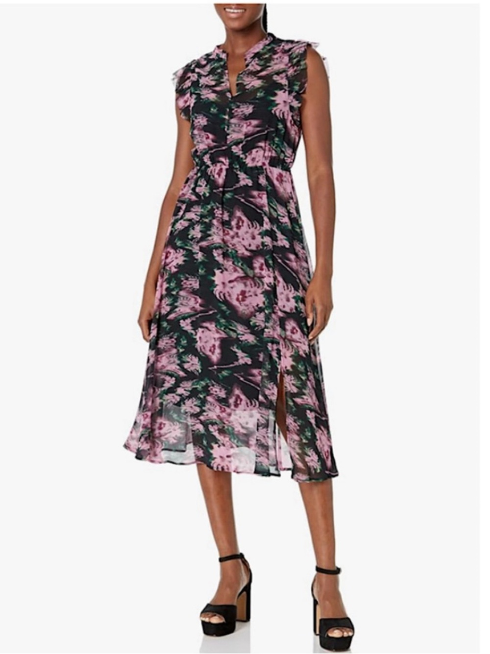 NWT Steve Madden Sheer Allegra Dress w/Slip, XS
